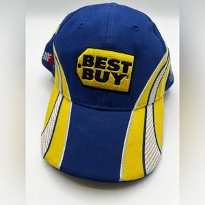 Best Buy Evernham Motorsports Elliott Sadler Team Issued #19 Hat NASCAR Cup NWOT